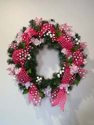 Barbie Inspired Wreath