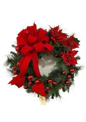 Red Traditional Wreath