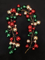 Wreaths: Bauble Garland (Multi Colour)
