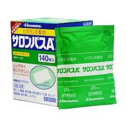 Hisamitsu SALONPAS Ae 140 sheets Pain Relief Patch 140pcs