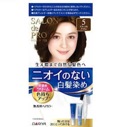 Frontpage: DARIYA salondepro special for white hair dye cream 5 Natural brown new version
