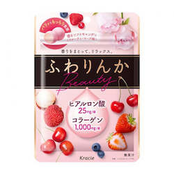 Kracie Beauty Collagen Fruity Rose Soft Candy 60g