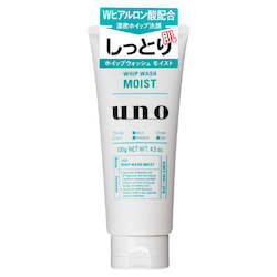 Shiseido UNO whip wash mosit men Facial cleanser 130g