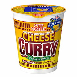 NISSIN CUPNOODLE CHEESE CURRY instant noodle 85g