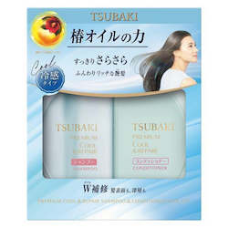 Hair: Shiseido TSUBAKI Premium cool Repair Shampoo & Treatment Set 490ml + 490ml - Limited Edition