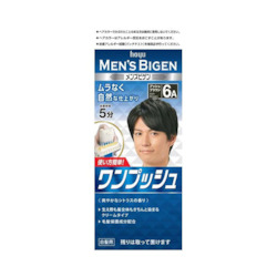 Hair: hoyu Men's Bigen hair dye 6A ash brown