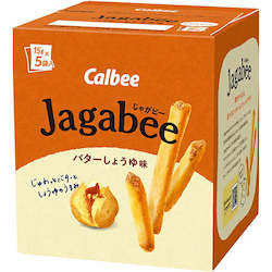 Calbee Jagabee  Potato chips  soy sauce flavor 80g