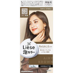 Frontpage: Kao bubble hair dye airy brown