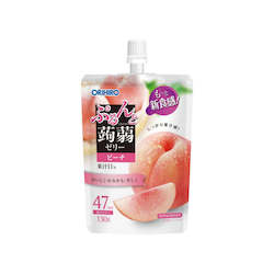 Frontpage: orihiro konjac juice jelly peach flavor 130g