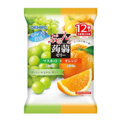 Snack: Orihiro Purunto Konjac orange & GRAPE 20g*12