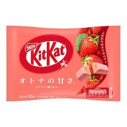 Snack: Nestle Kitkat Strawberry Mini 113g