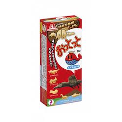 MORINAGA Ottotto fish shape biscuit soy sauce flavor 52g