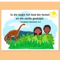 Adult, community, and other education: Afrikaans Poster on Creation