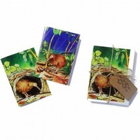Christopher Kiwi Pack of Blank Greeting Cards