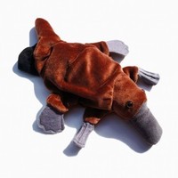 Platypus hand puppet
