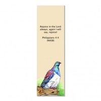Wood pigeon bookmark