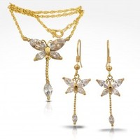 Sets / necklace pendant &. Earrings -(SM45)