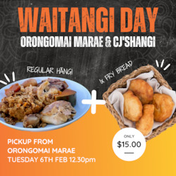 Waitangi Day Hāngī + Frybread