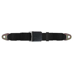 Lap Belts: Black Texured Lift Latch Lap Belts