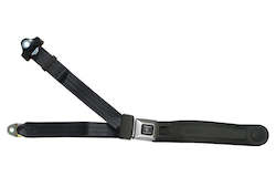 3pt Non Retractable: 3 Point Seat Belt With GM Logo Button and Sleeve