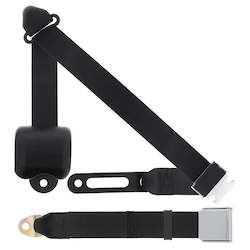 3 Point Retractable Seat Belt With Chrome Lift latch
