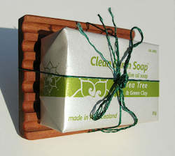 Soaps: Clean Earth Soap with Soap Dish