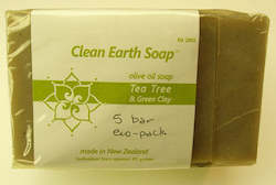 Soaps: Tea Tree & Green Clay - normal to oily skin