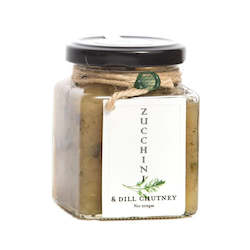 Condiments: Zucchini & Dill Chutney