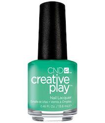Creative Play Polish: CND CREATIVE PLAY - You've got kale - Creme Finish