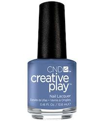 Creative Play Polish: CND CREATIVE PLAY - Steel the show - Creme Finish