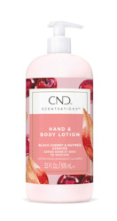 Scentsations: CND - Scentsations Lotion - Black Cherry & Nutmeg 976ml