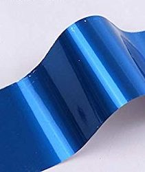 Nail Art Foils Micro Glitter And Rhinestones: Sapphire Nail Foil