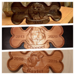 Small Giftware: NZ Made - Dog Memorial Plaques