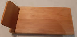 Boards And Platters: Cheese Board with Wooden Blade - NZ Rimu