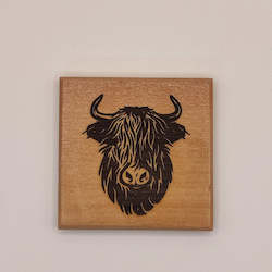 Coasters - Highland Cow