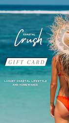 Coastal Crush Gift Cards