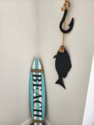 Surfboard Sign Beach