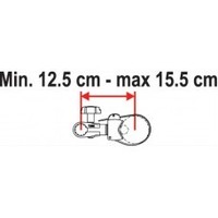 Computer peripherals: Fiamma Bike Block Pro 1 Red 110MM For Carry-bike