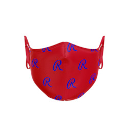 Roosters Softball Club: Roosters Patterned Face Mask