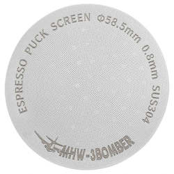 51/53/58.5mm Espresso Puck Screen Double Layer Metal Coffee Reusable Filter for Portafilter Basket