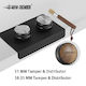 51/53/58mm Espresso Tamper and Coffee Distributor with Tamping Mat, Cleaning Bru…