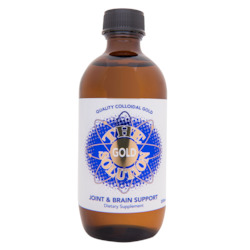 Health food wholesaling: The Gold Solution - 200ml Colloidal Gold