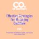 The How-to of Effective Strategies For Managing Cashflow | On-demand workshop