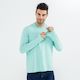 Men's Summer Essential UV Protective Long Sleeve Hoodie Shirt UPF 50+ Sun Protection