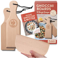 All: Butter & Gnocchi Making Kit - Boards + Recipe Book
