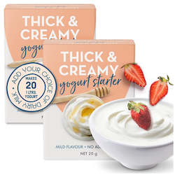 Thick & Creamy Yogurt Starter Culture - 20 Litres