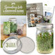Sprouter Lid Kit with Sprouting Instruction Guide - 22 units