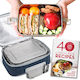 Stainless Steel Lunch Box (1200ml) Recipe Book + Cooler Bag