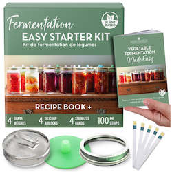 Fermented Food Equipment: Vegetable Fermentation Kit - Easy Starter Set for Sauerkraut & More