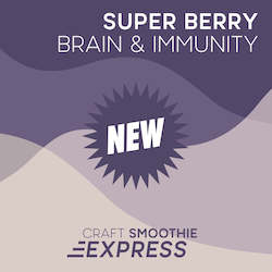 SUPER BERRY Brain & Immunity Superfood Smoothie